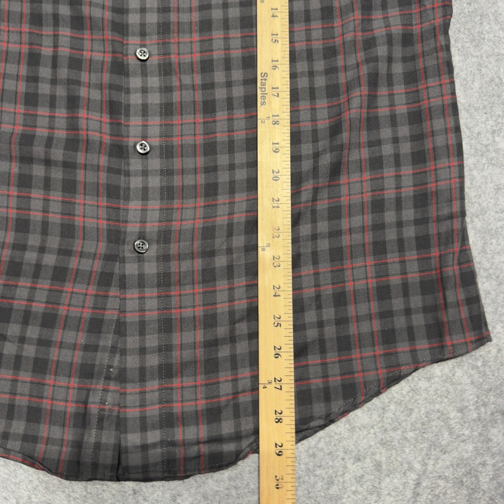 Lot of 6 Van Heusen Classic Fit Plaid Button Down Shirts Large L‎ Long Sleeve - Picture 11 of 12